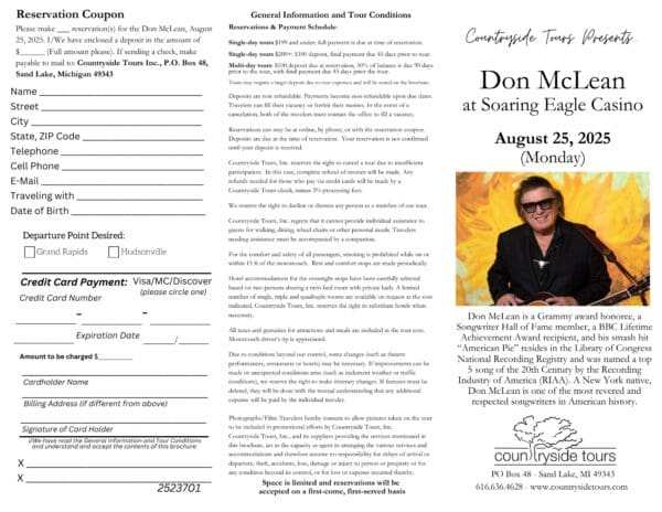 Don McLean at Soaring Eagle Casino (August 25, 2025) - Image 2